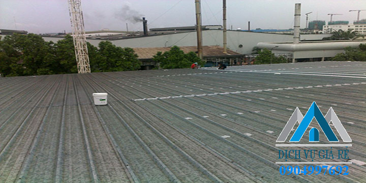 Chống dột mái tôn tại TPHCM, Bình Dương, Đồng Nai