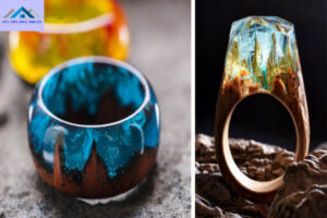 Nhẫn đeo tay chế tạo từ resin