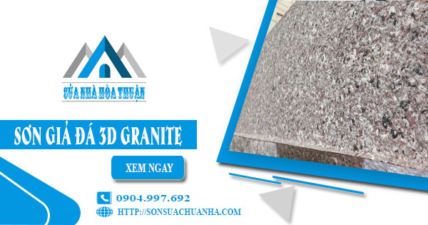 Sơn giả đá 3D Granite