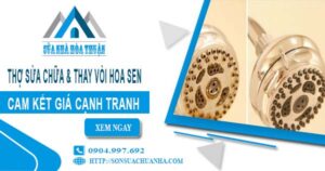 Thợ sửa chữa & thay vòi hoa sen tại Hà Nội - 【Chỉ Từ 199K】